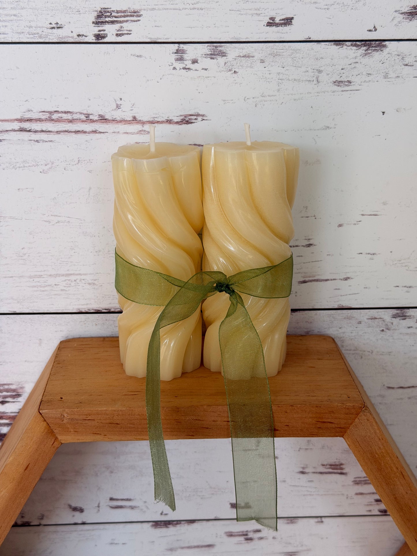Large Pillar Candle Pair