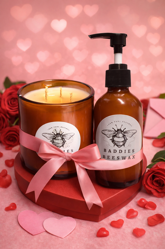 Rose & Honey Body Oil + Sensual Bloom Candle Bundle