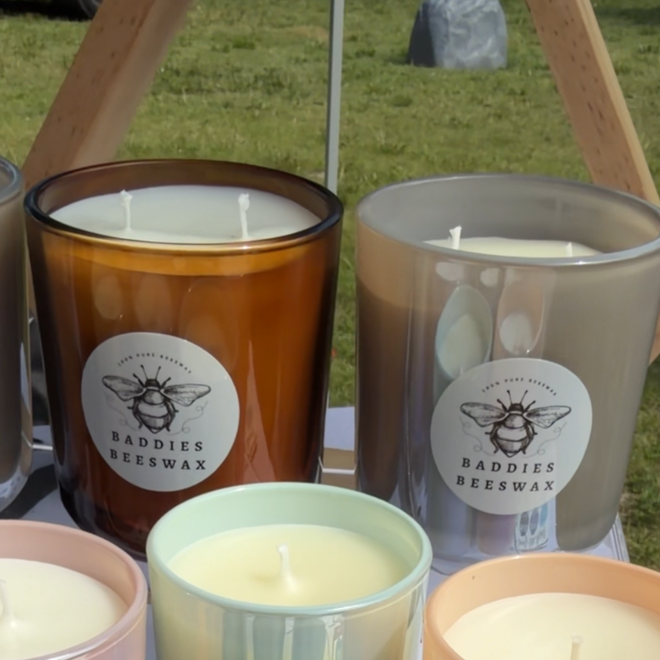 14oz Beeswax Candle
